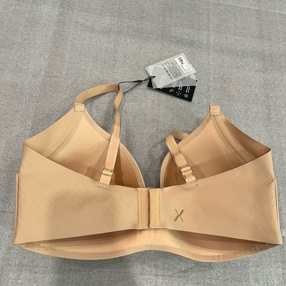 [7+]Knix Beige Wing Women Seamless Wireless Bra Everyday Comfort - Picture 2 of 6